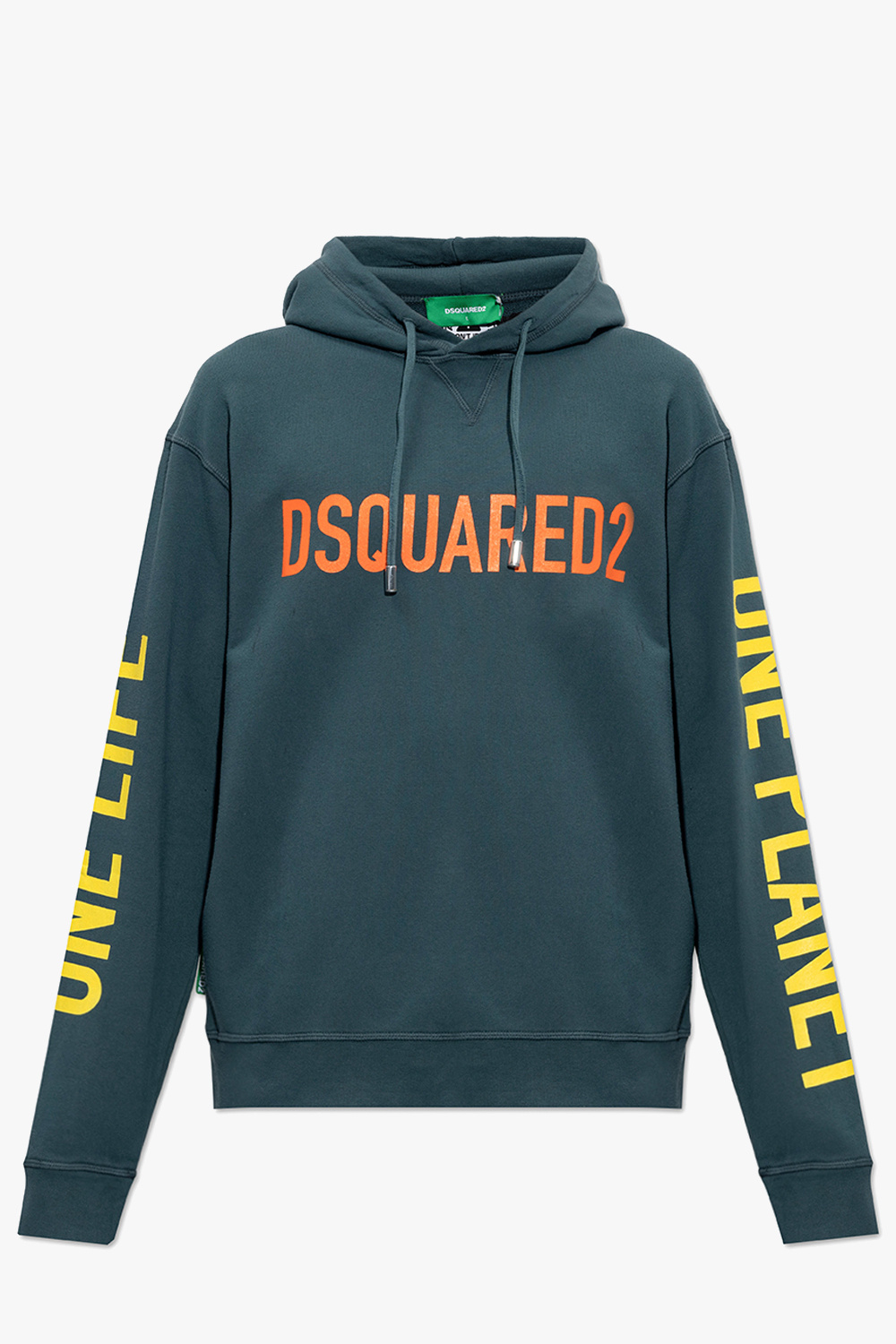 【関税込み】Dsquared2 Washed Green Sweatshirt With Logo Dsquared2 Washed green sweatshirt with logo – Lux Afrique